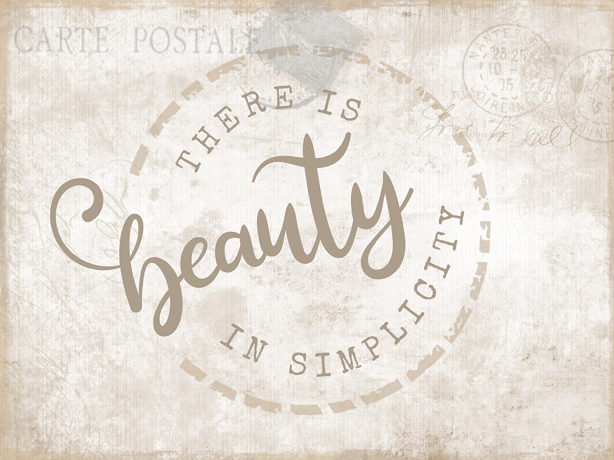 Beauty in Simplicity