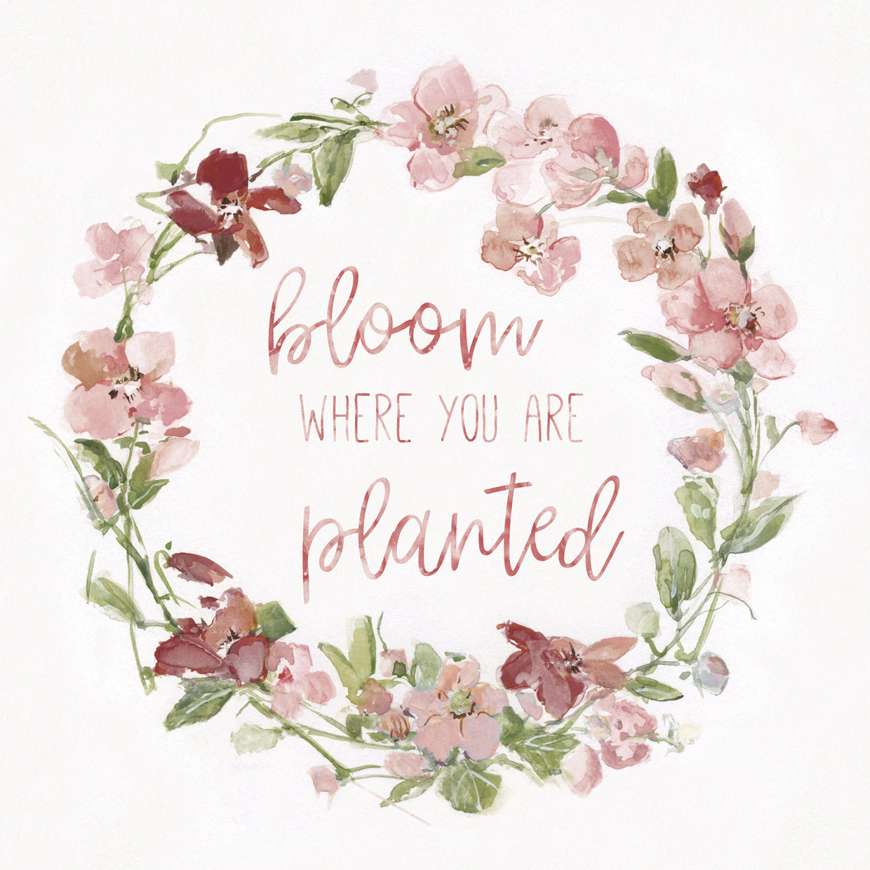 Blush Springtime Wreath I