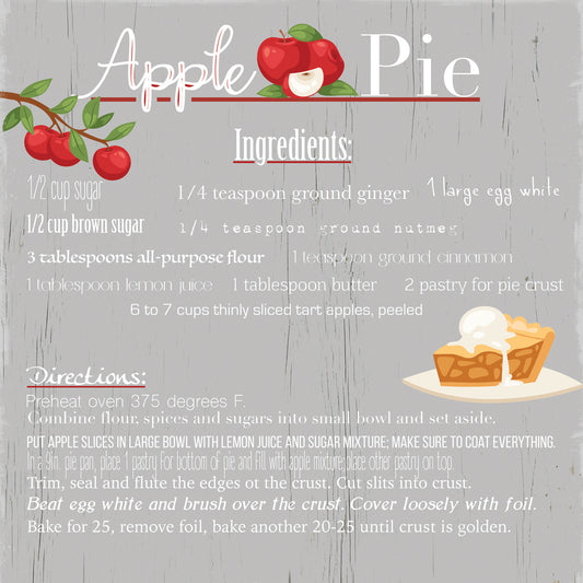Apple Pie Canvas Print