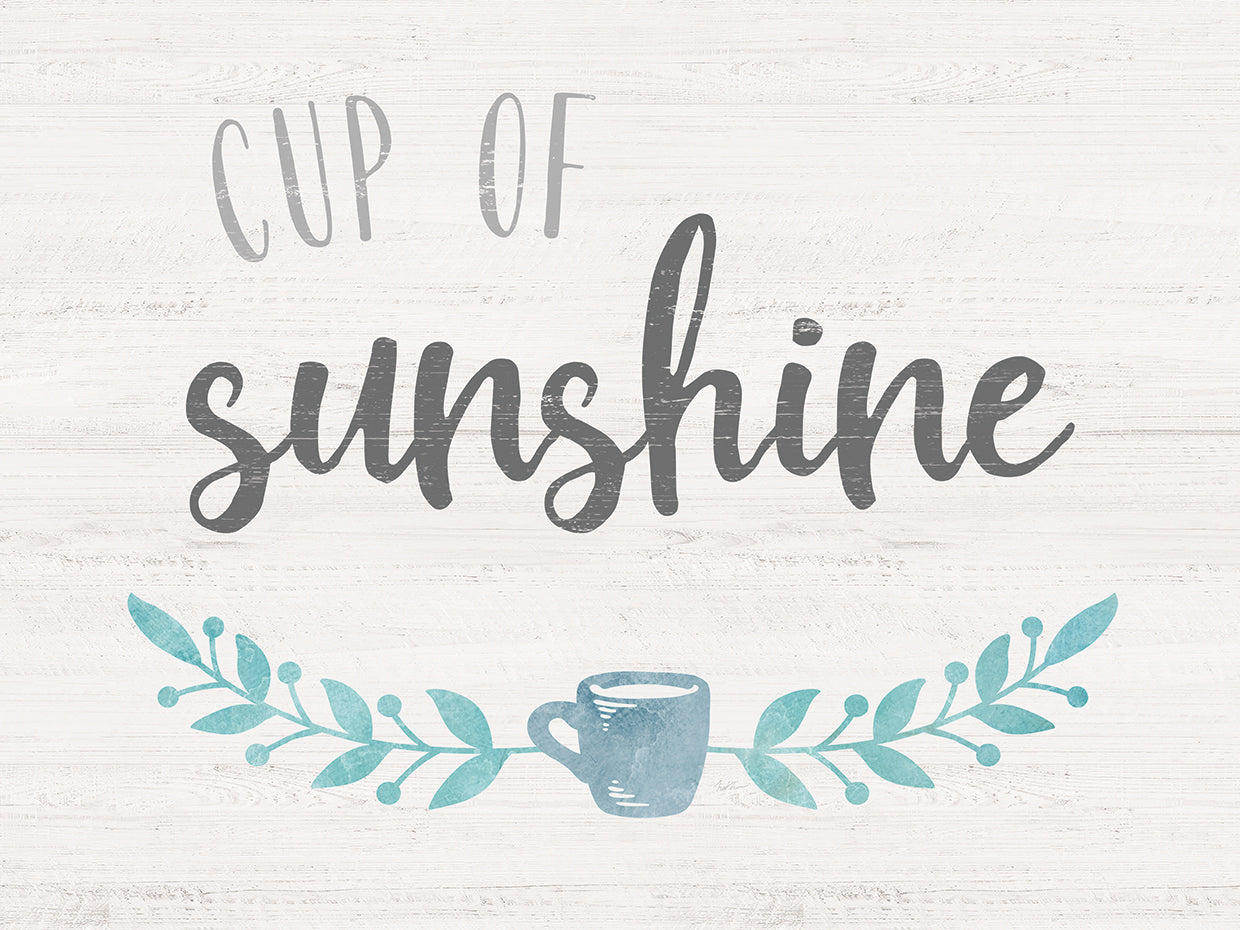 Taza de sol Lienzo