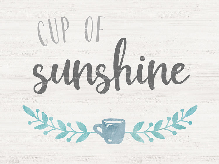 Taza de sol Lienzo