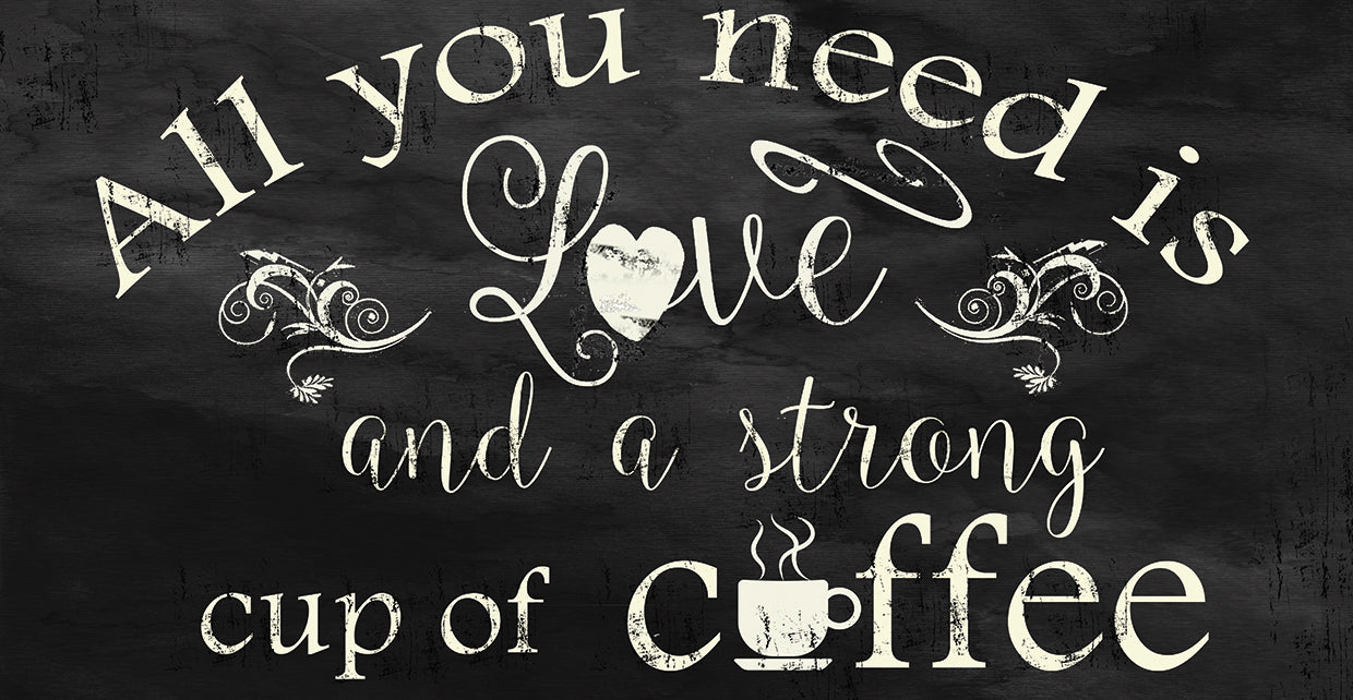 Café fuerte Lienzo