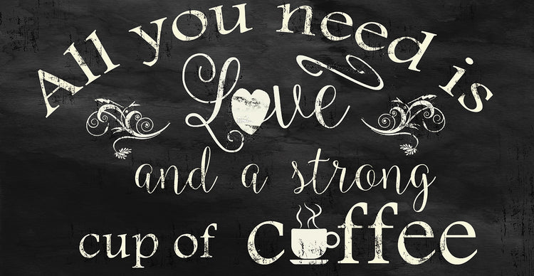 Café fuerte Lienzo