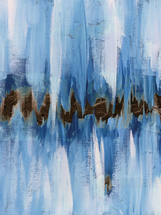 Abstract Blue I Canvas Print