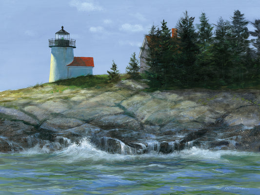 Curtis Island Lighthouse Canvas Print