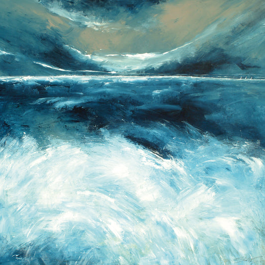 Winter Sea Canvas Print