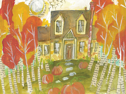 Trick or Treat House Canvas Print