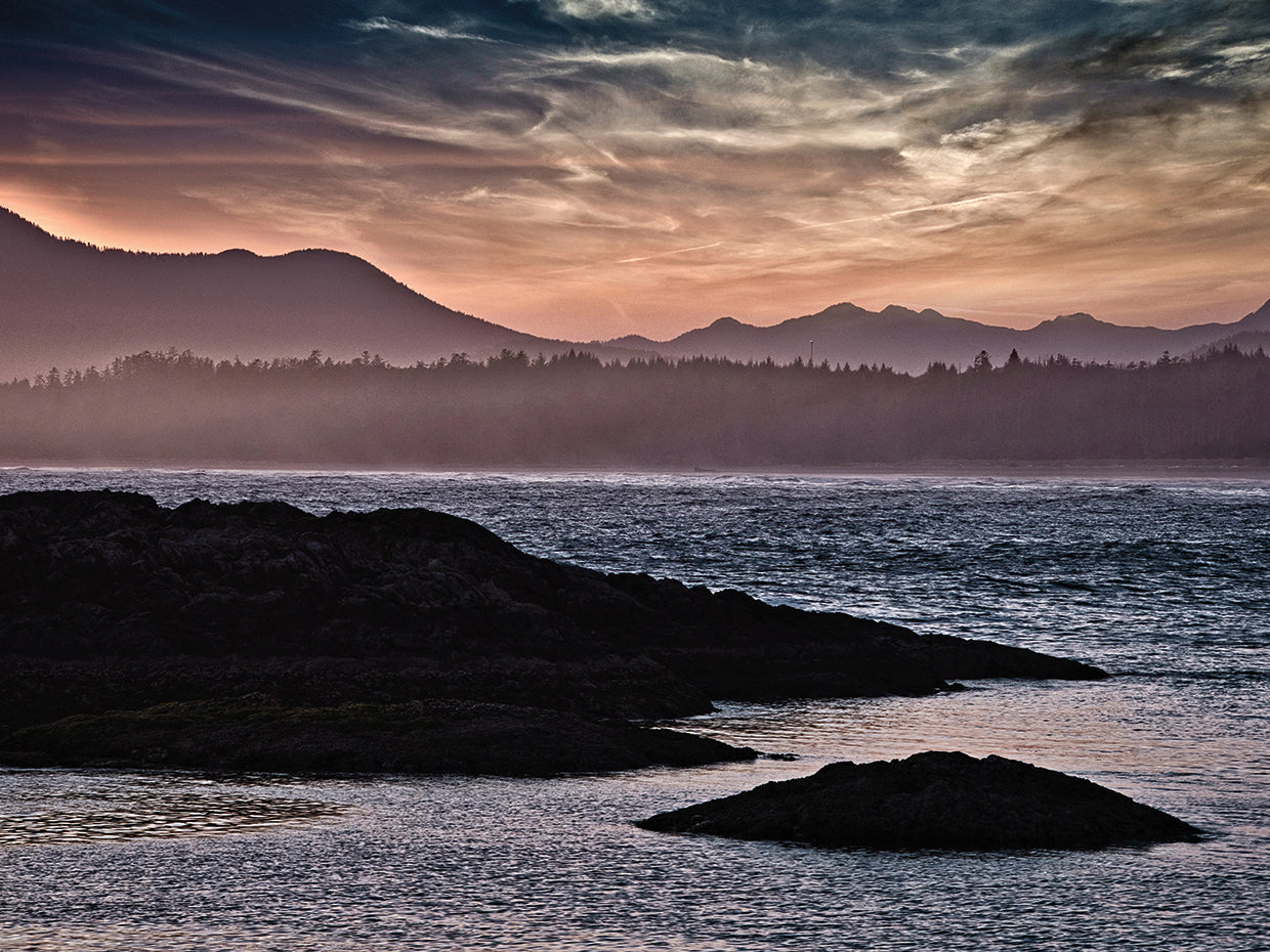 Sunset Glow at Wickaninnish Beach