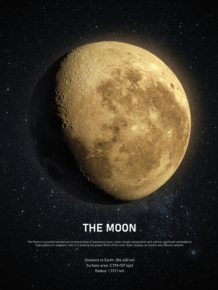 La luna Lienzo