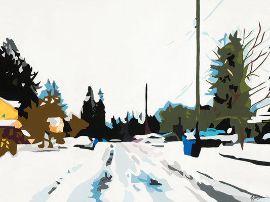 Winterhood Canvas Print
