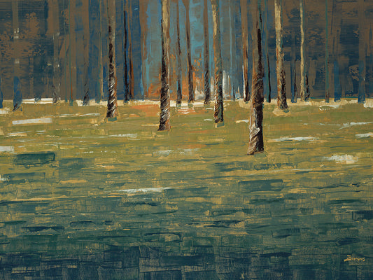 Forest Twilight Canvas Print