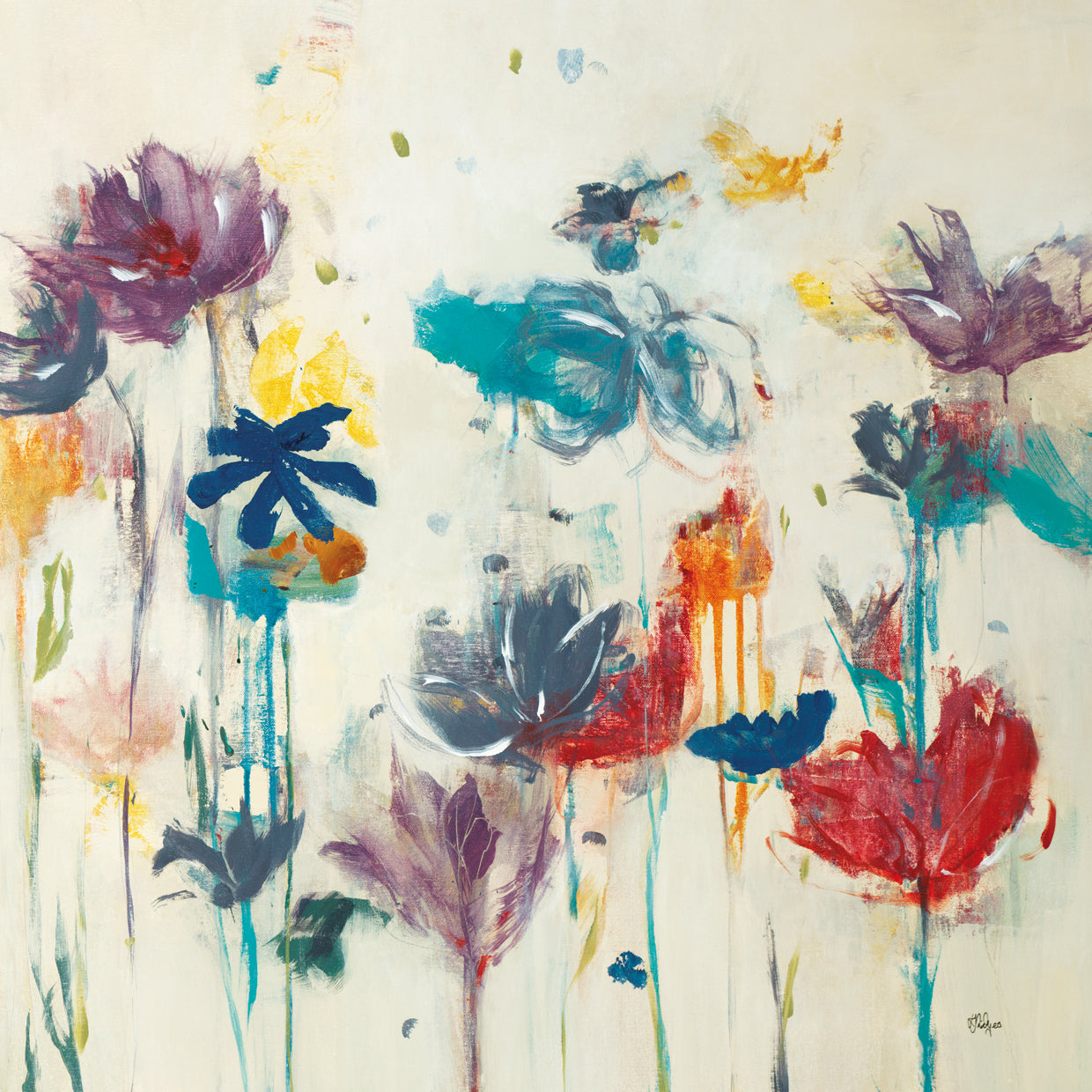 Floral Splash II