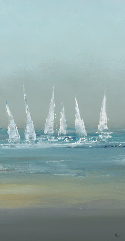 Six Sails Canvas Print
