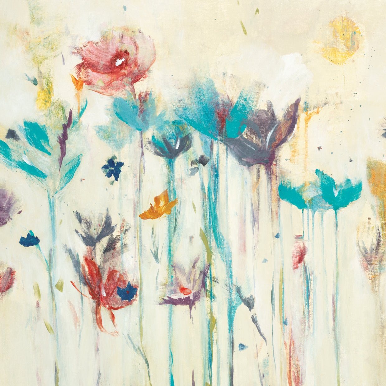 Floral Splash I
