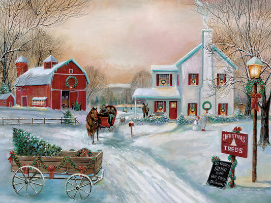 Christmas Tree Farm Canvas Print