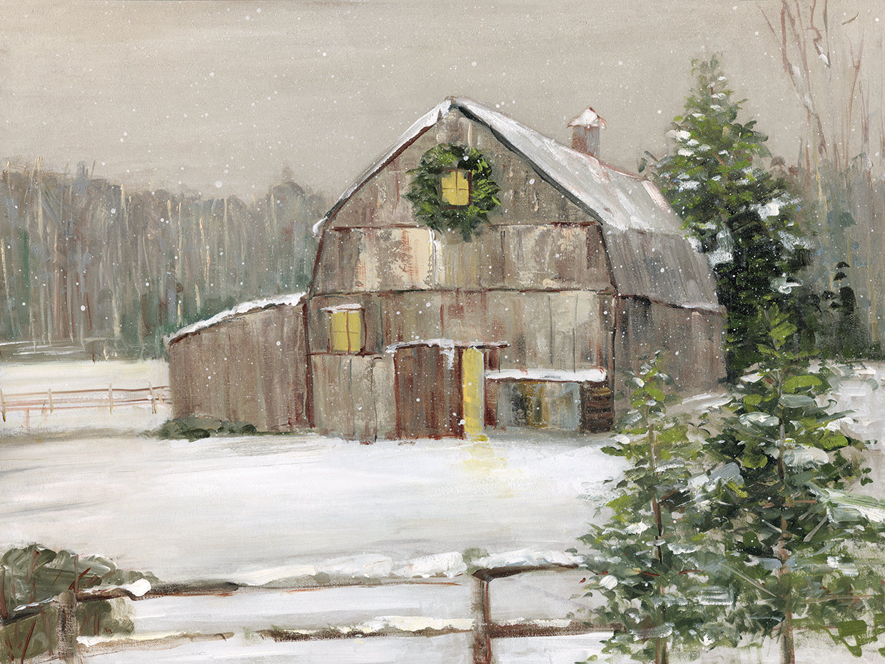 Winter Barn