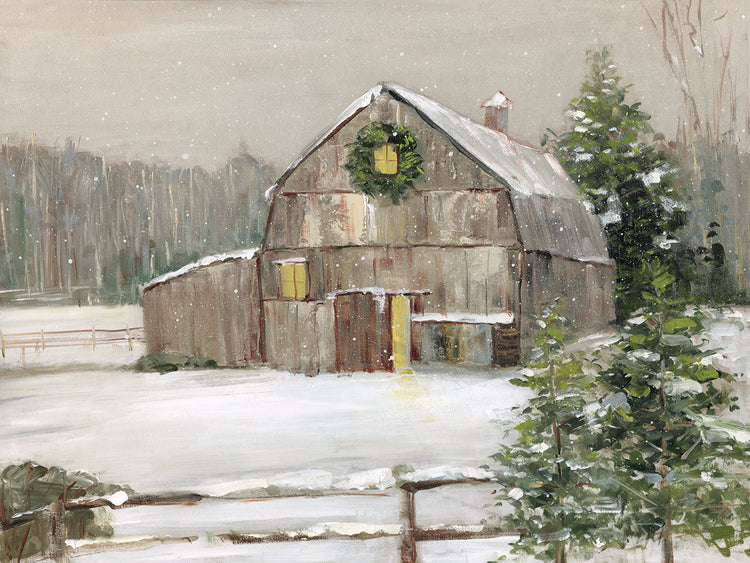 Winter Barn