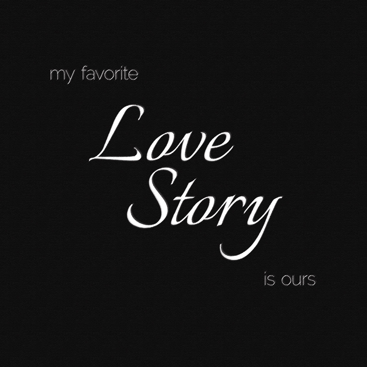 Love Story on Black