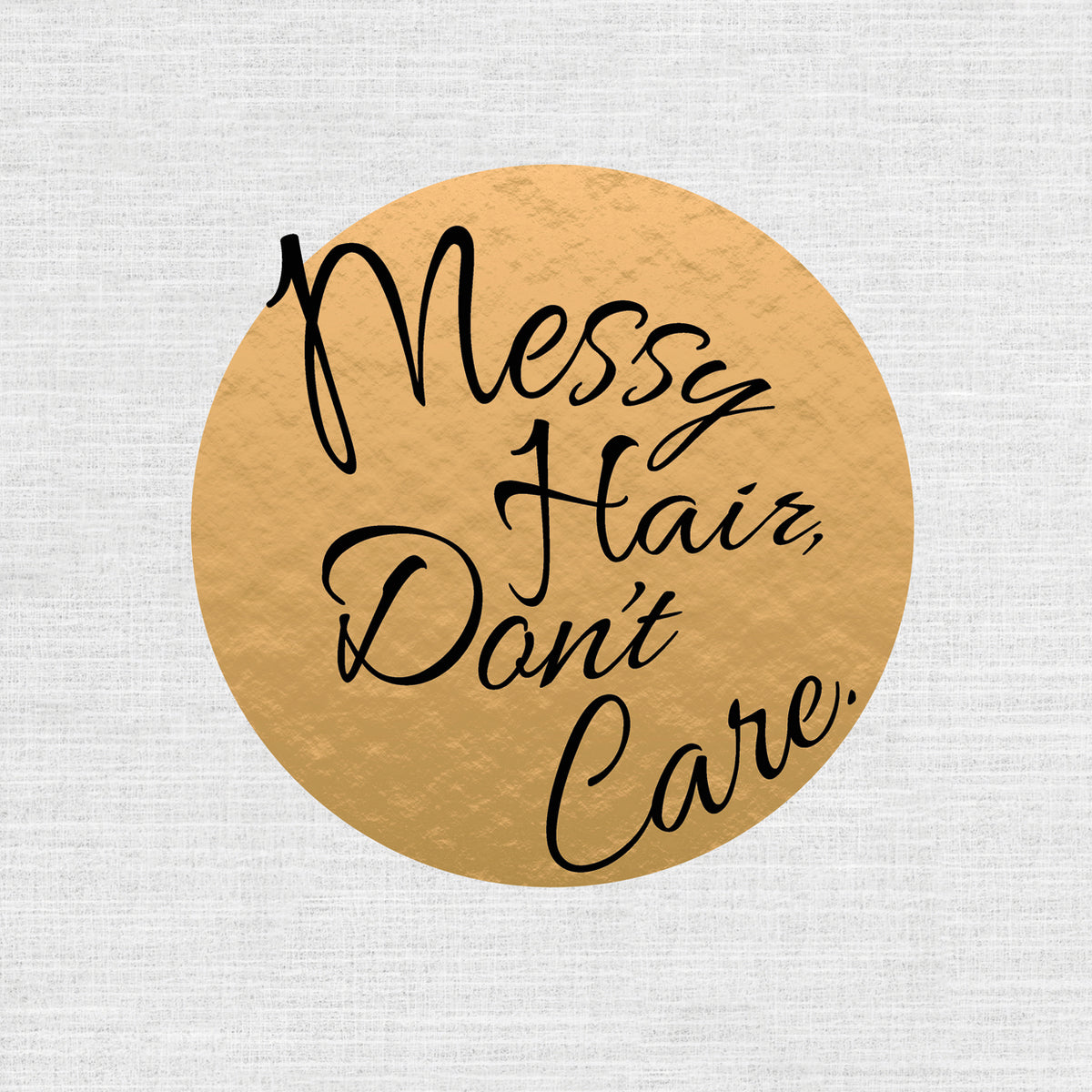 Messy Hair A