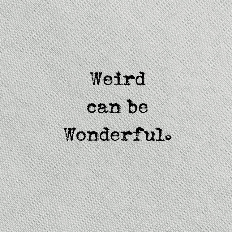 Escribe en Gray Weird Lienzo