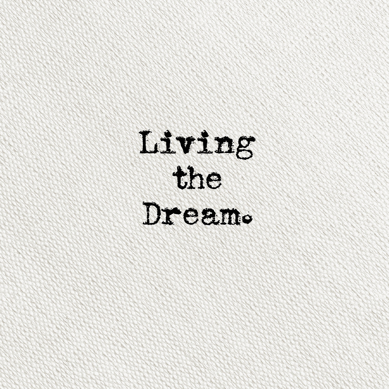 Type on Ivory The Dream