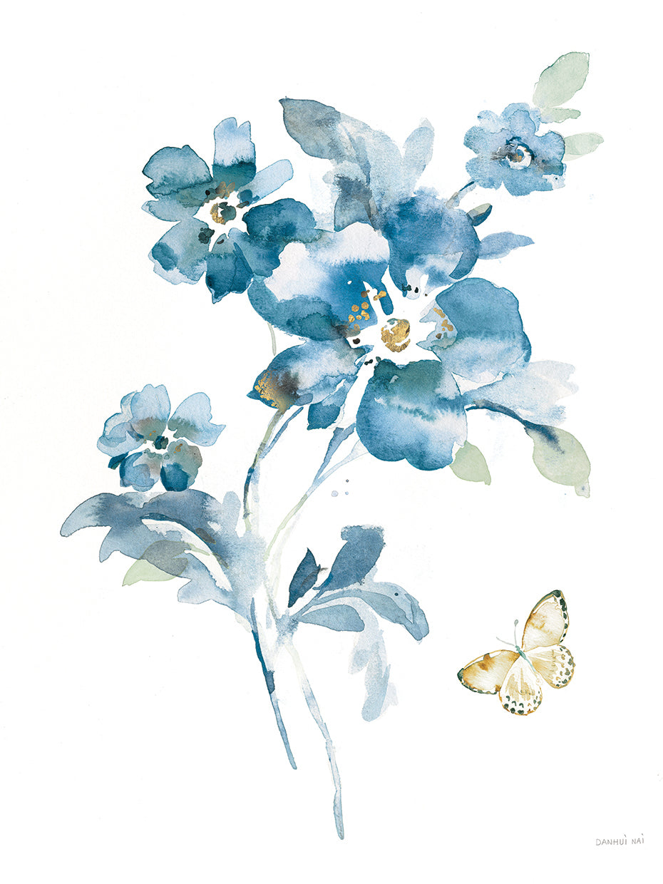 Blues of Summer I Gilded