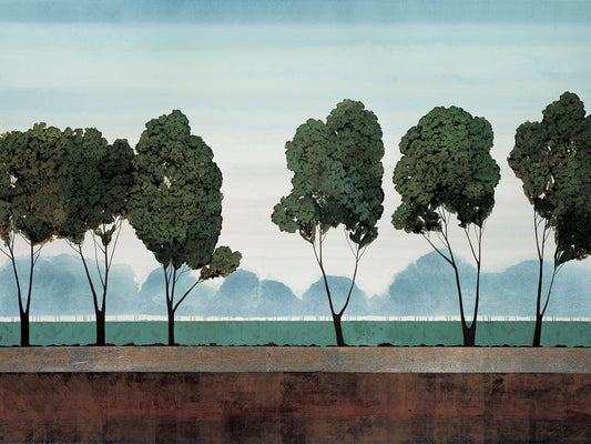 Six Trees Canvas Print