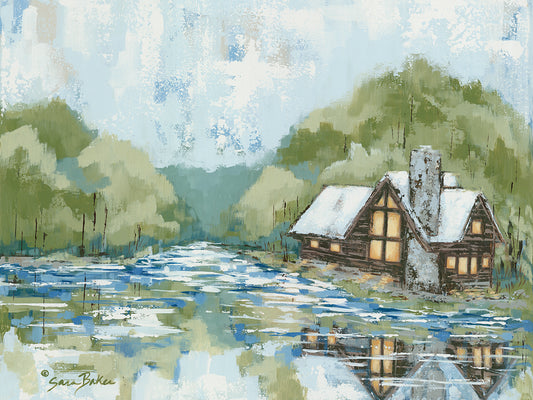 Adventure Lake Canvas Print