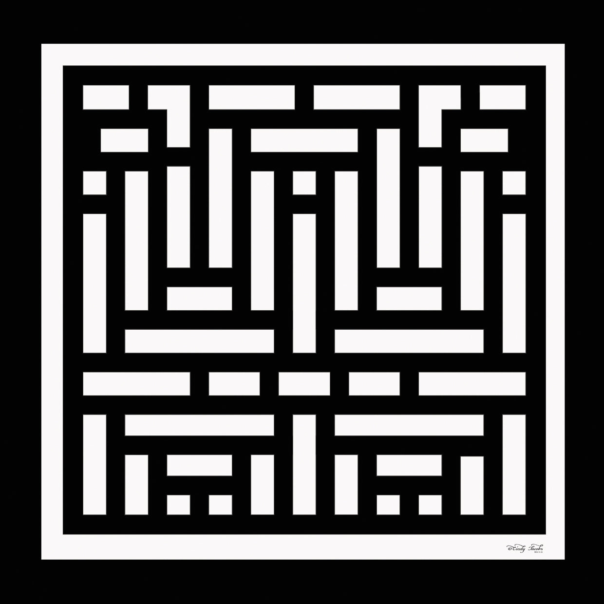 Black & White Geo II