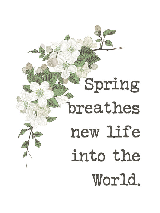New Life in Spring Canvas Print