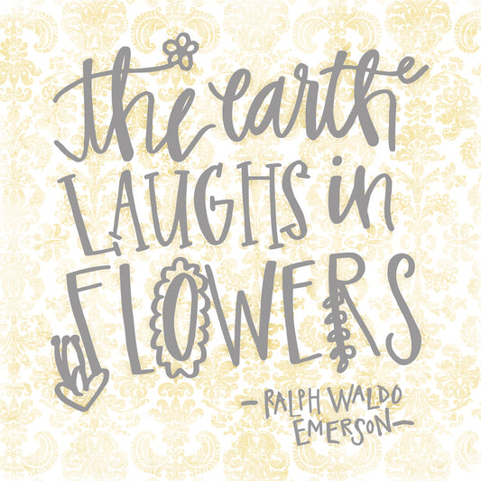 The Earth Laughs Canvas Print