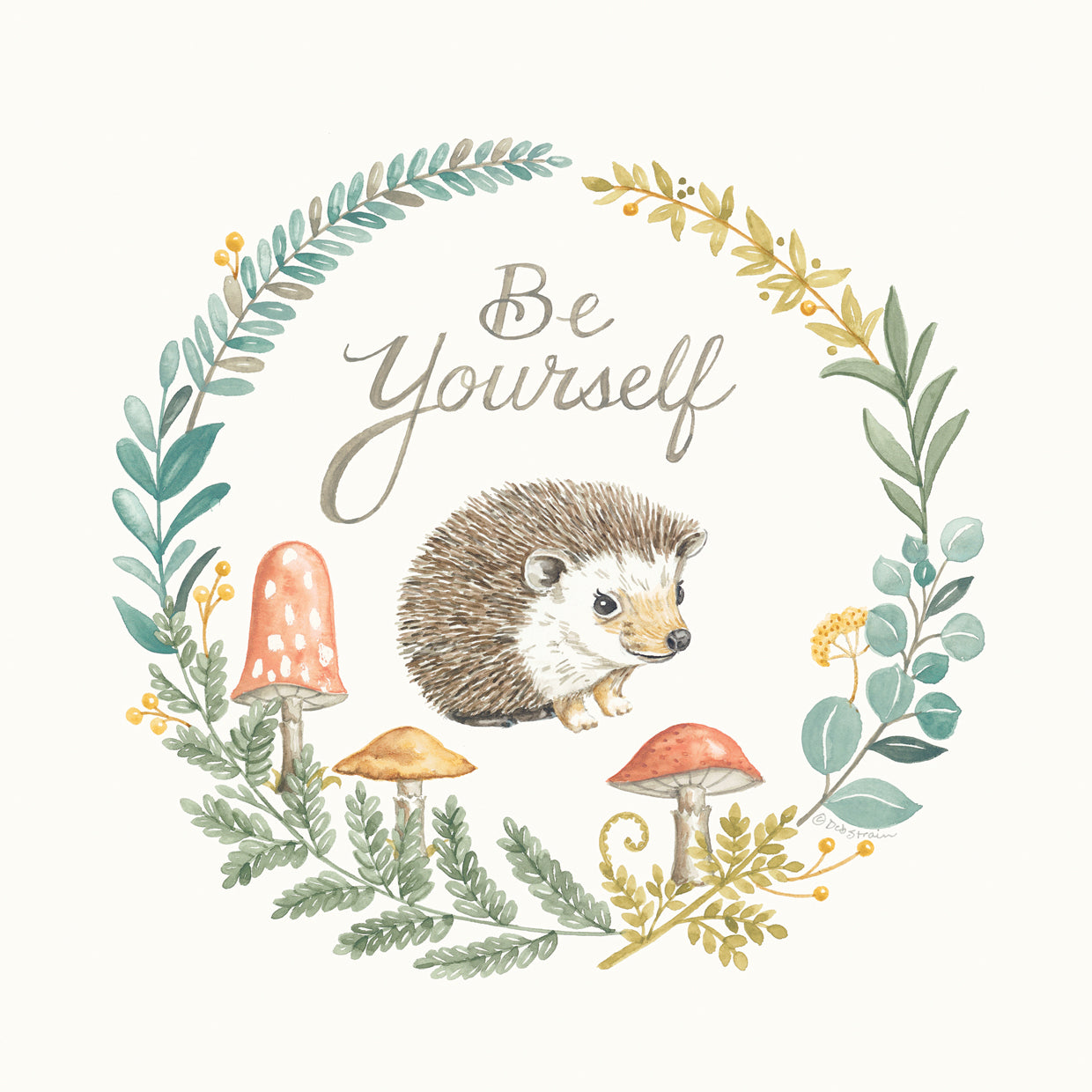 Be Yourself Hedgehog