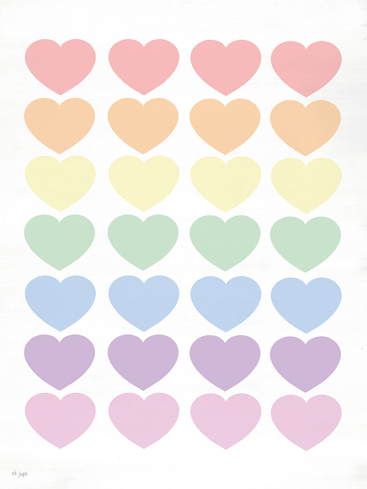 Pastel Hearts