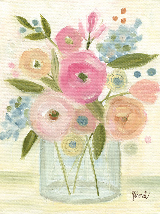 Bright Bouquet Canvas Print
