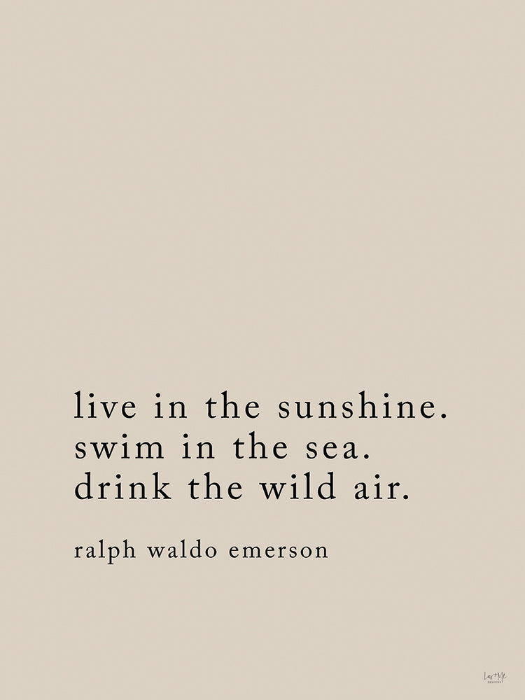 Vive bajo el sol Lienzo