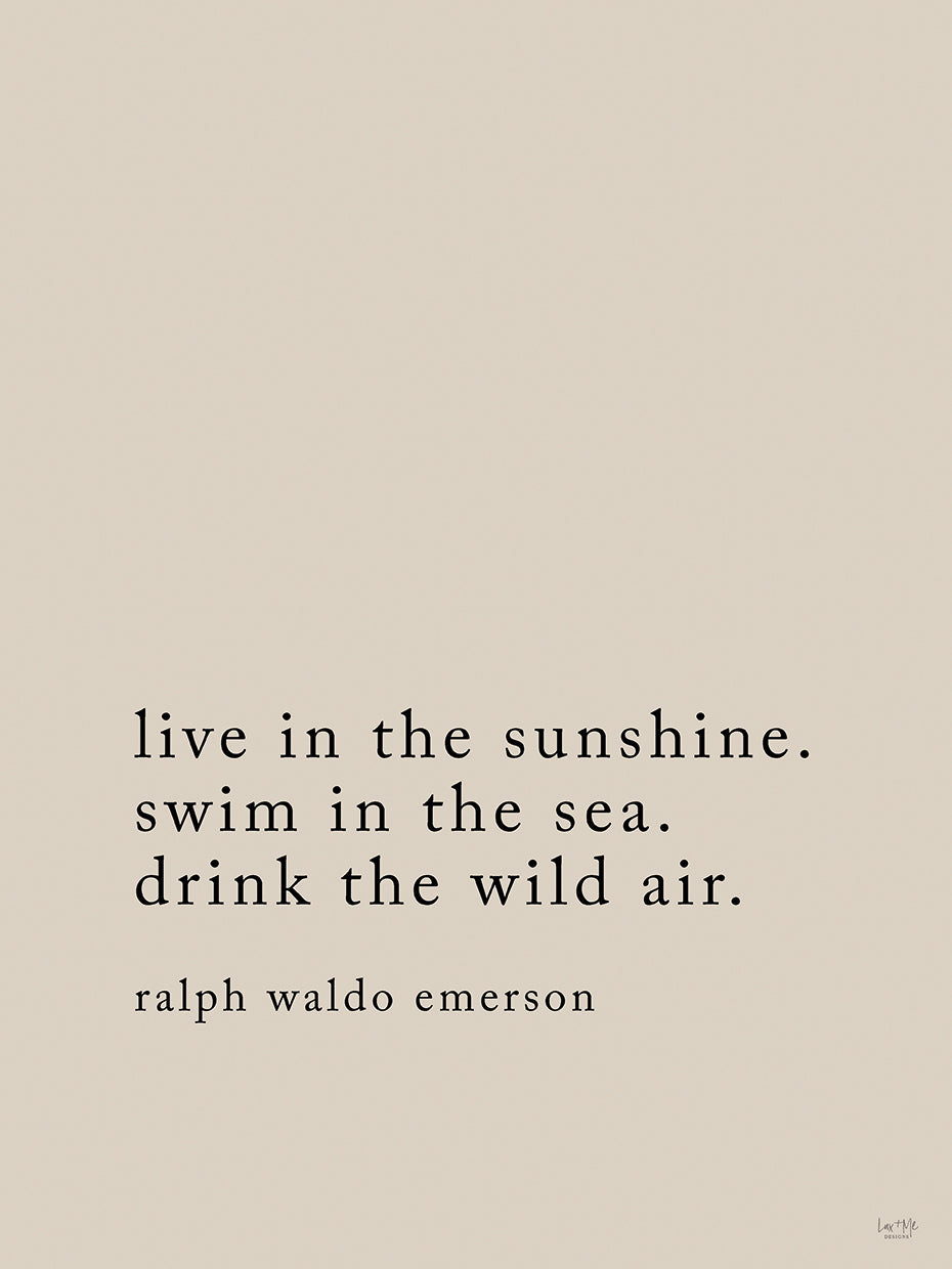 Vive bajo el sol Lienzo