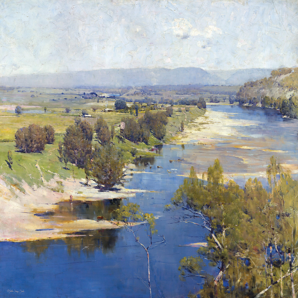 Arthur Streeton - Cremorne Pastoral