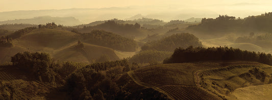 Sunrise Over Tuscany Canvas Print