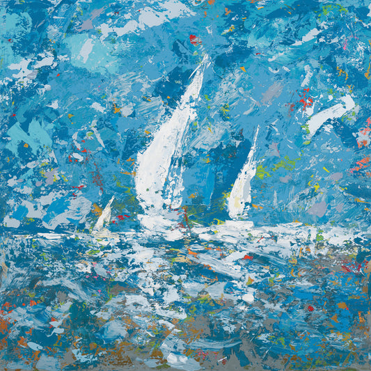 Sailing II Canvas Print