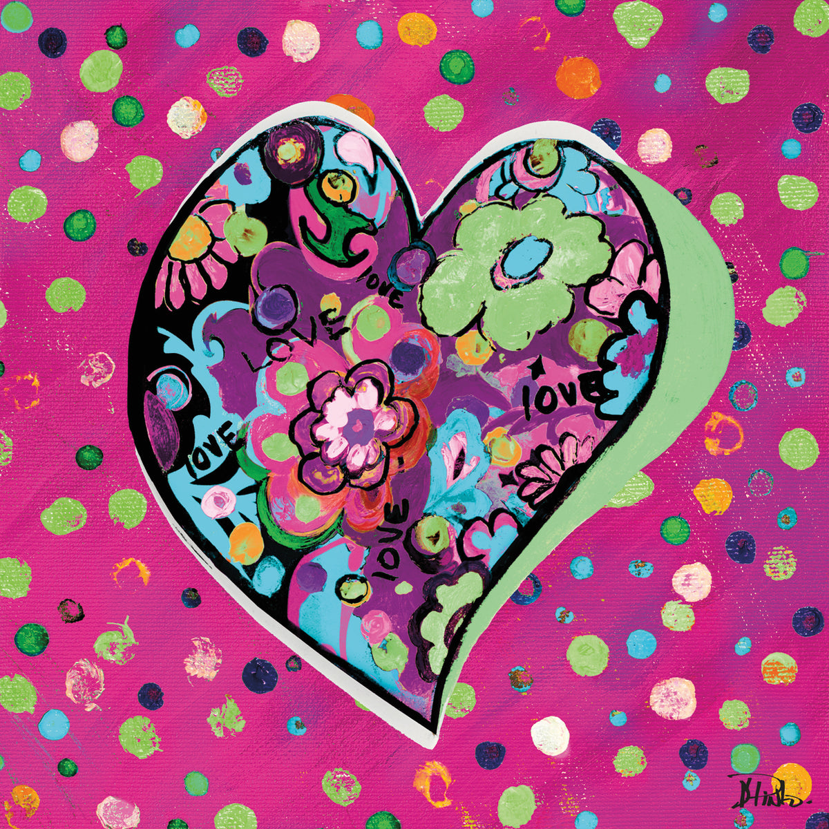 Neon Hearts of Love II