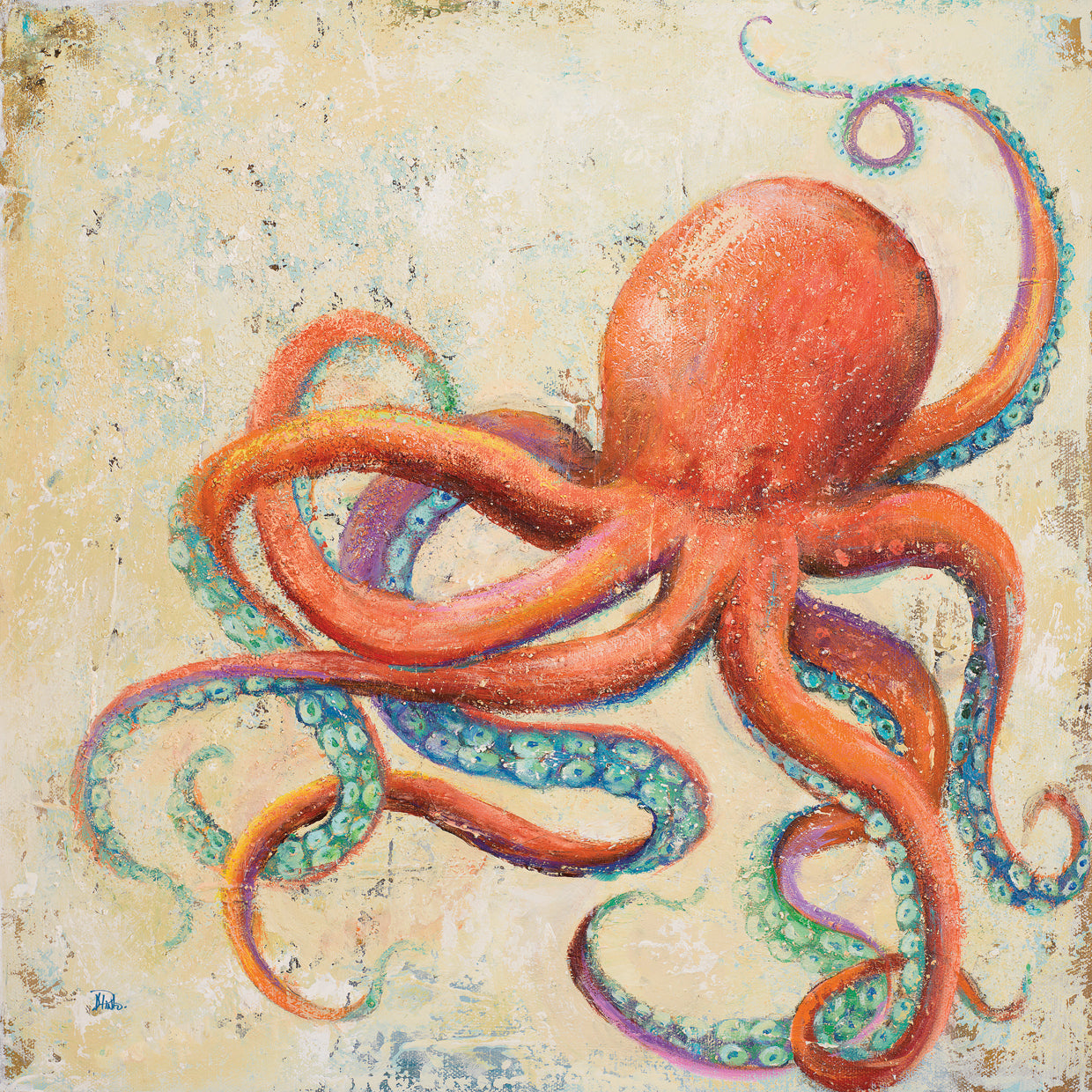 Criaturas del océano II Lienzo