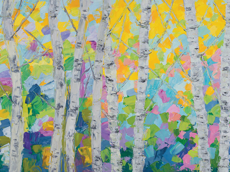 Dancing Birch Tree