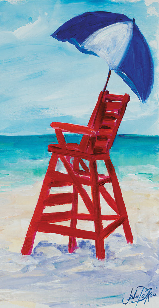 Lifeguard Post I Canvas Print