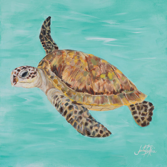 Sea Turtle II Canvas Print