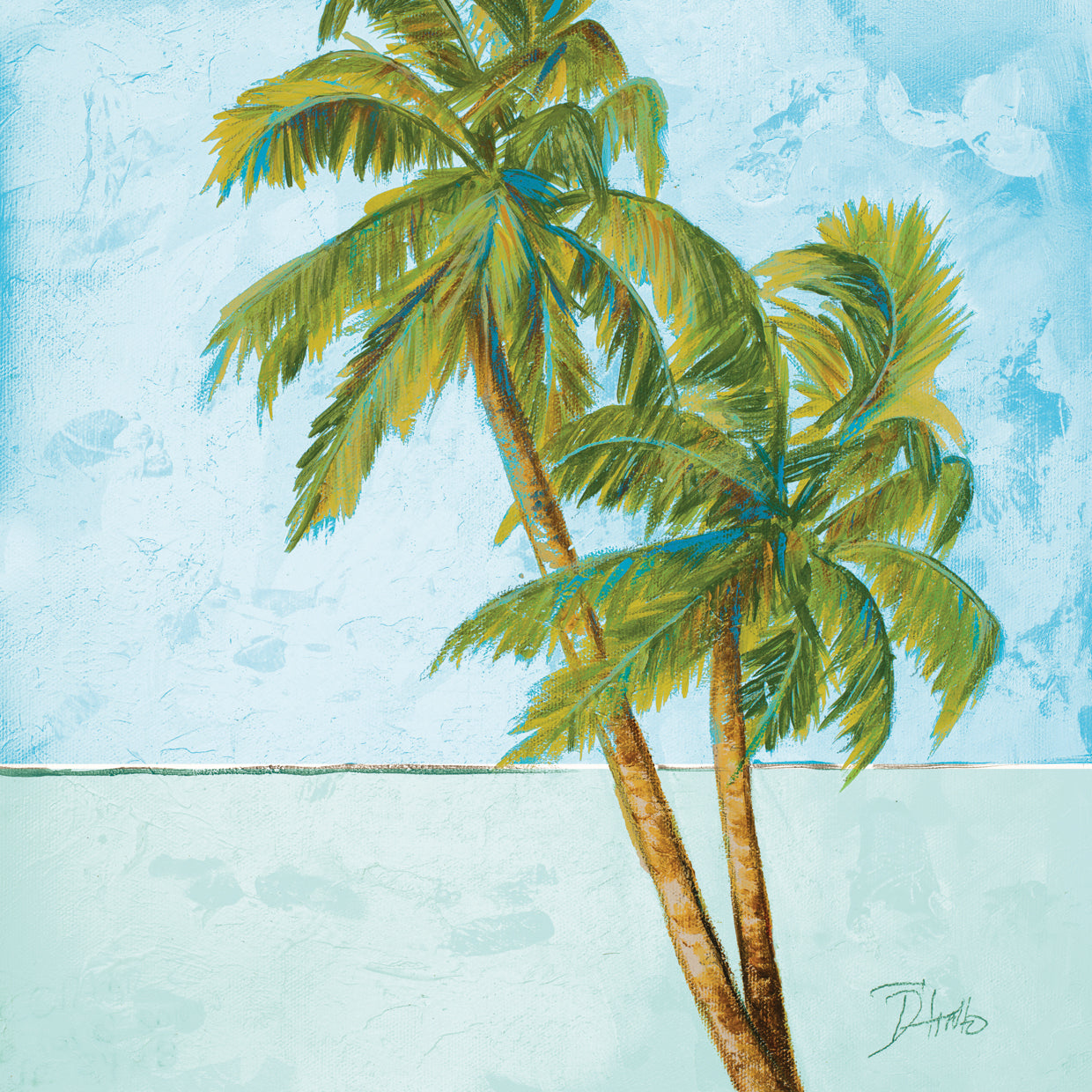 Playa Palma Azul I Lienzo