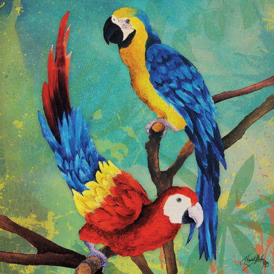 Tropical Birds In Love II