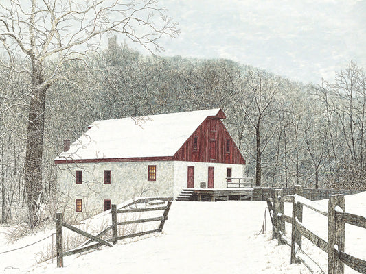 Grist Mill Canvas Print