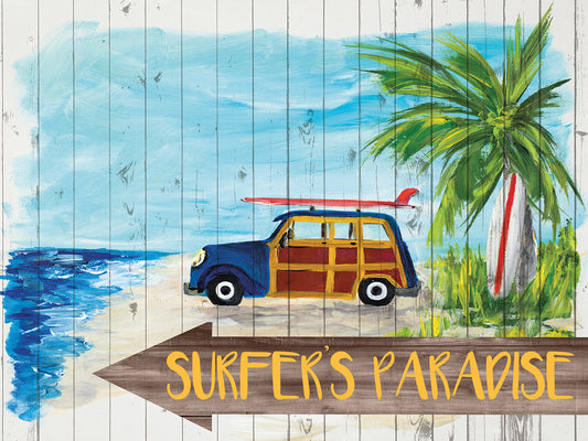 Surfer's Paradise Canvas Print