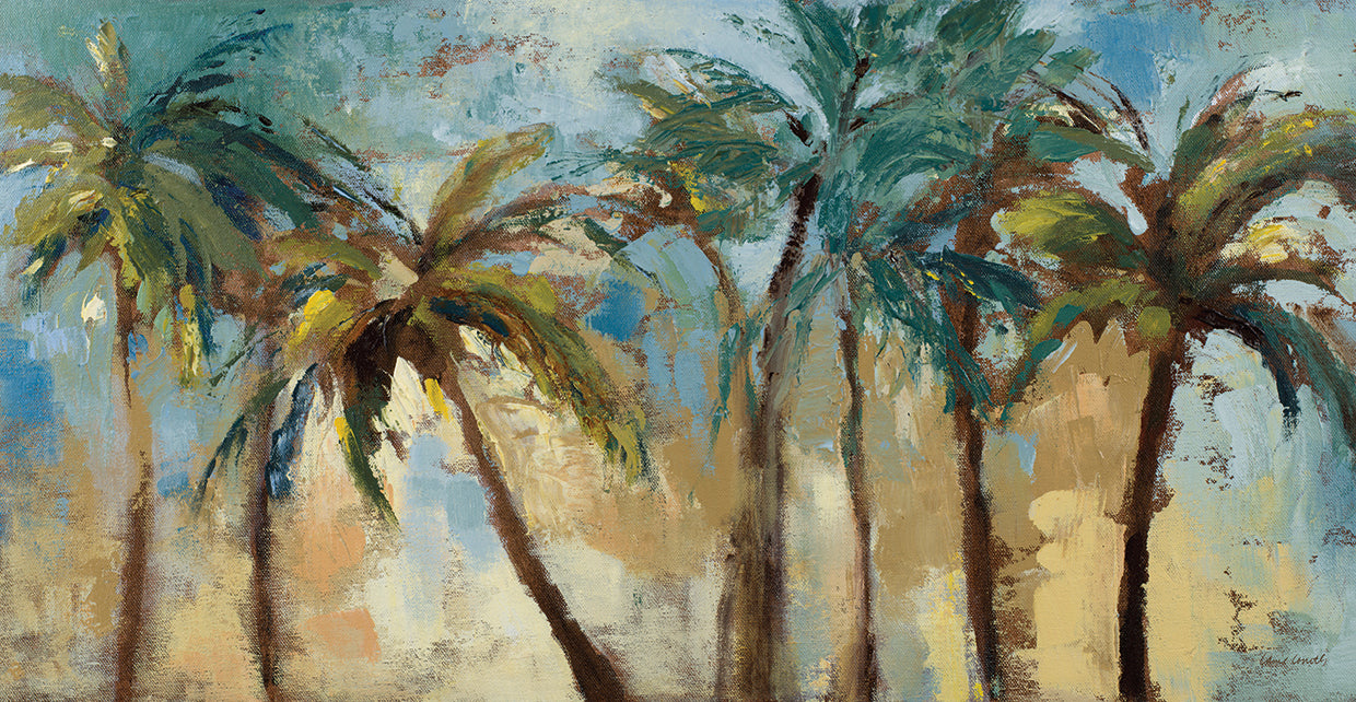 Island Morning Palms