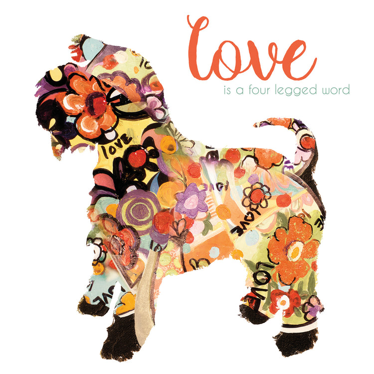 Amor de mascotas I Lienzo